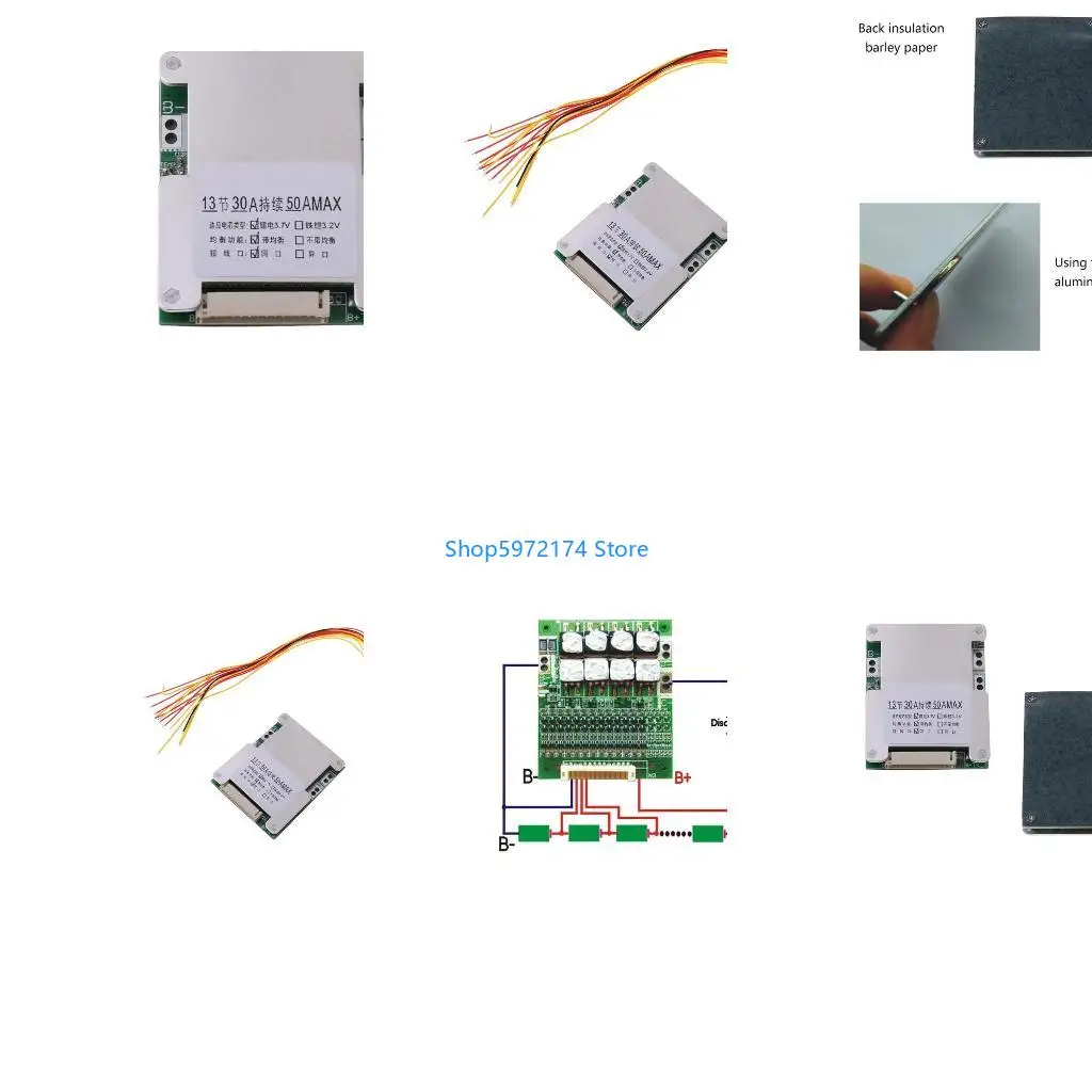 Y3NB Upgraded PCB for Protection Board for 18650 Li-ion Battery Cell with Balance