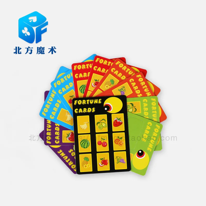 Soul Telepathy fruit cards Soul Playing CardSoul Telepathy Fruit Cards Magic Tricks Magic Props Toy For Childen