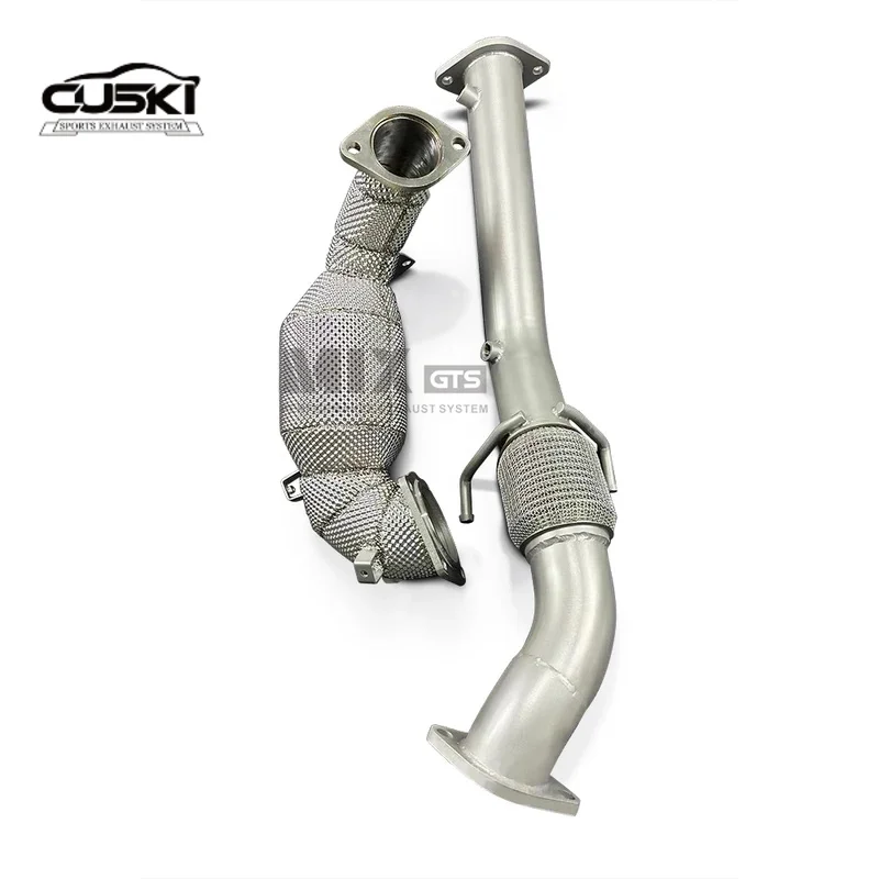 

Pertains to Hyundai Elantra N 2.0T without Cat Exhaust Down Pipe Automotive Exhaust Modification Fittings,Increased power