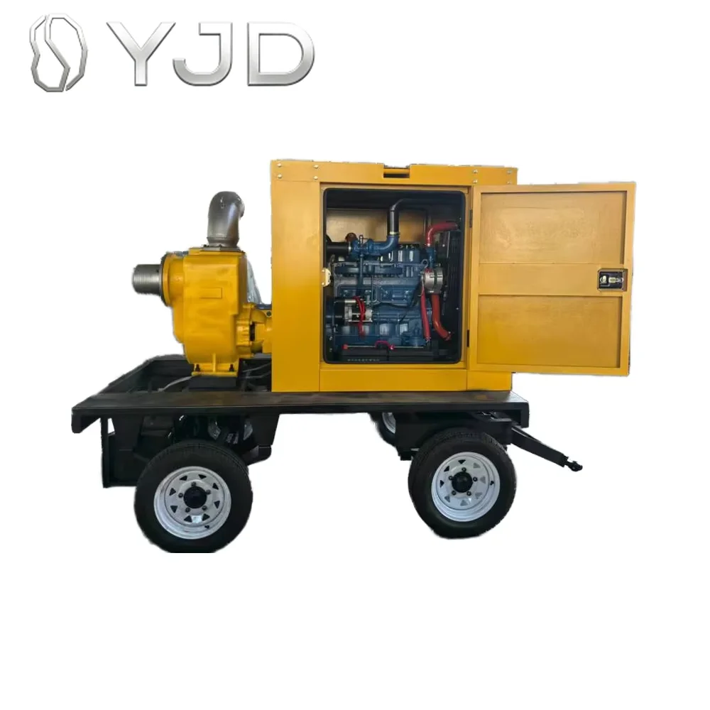 Emergency Sewage Pump Open Frame Centrifugal & Vacuum Pump for Pumping Drainage Dredging Irrigation 1800 RPM
