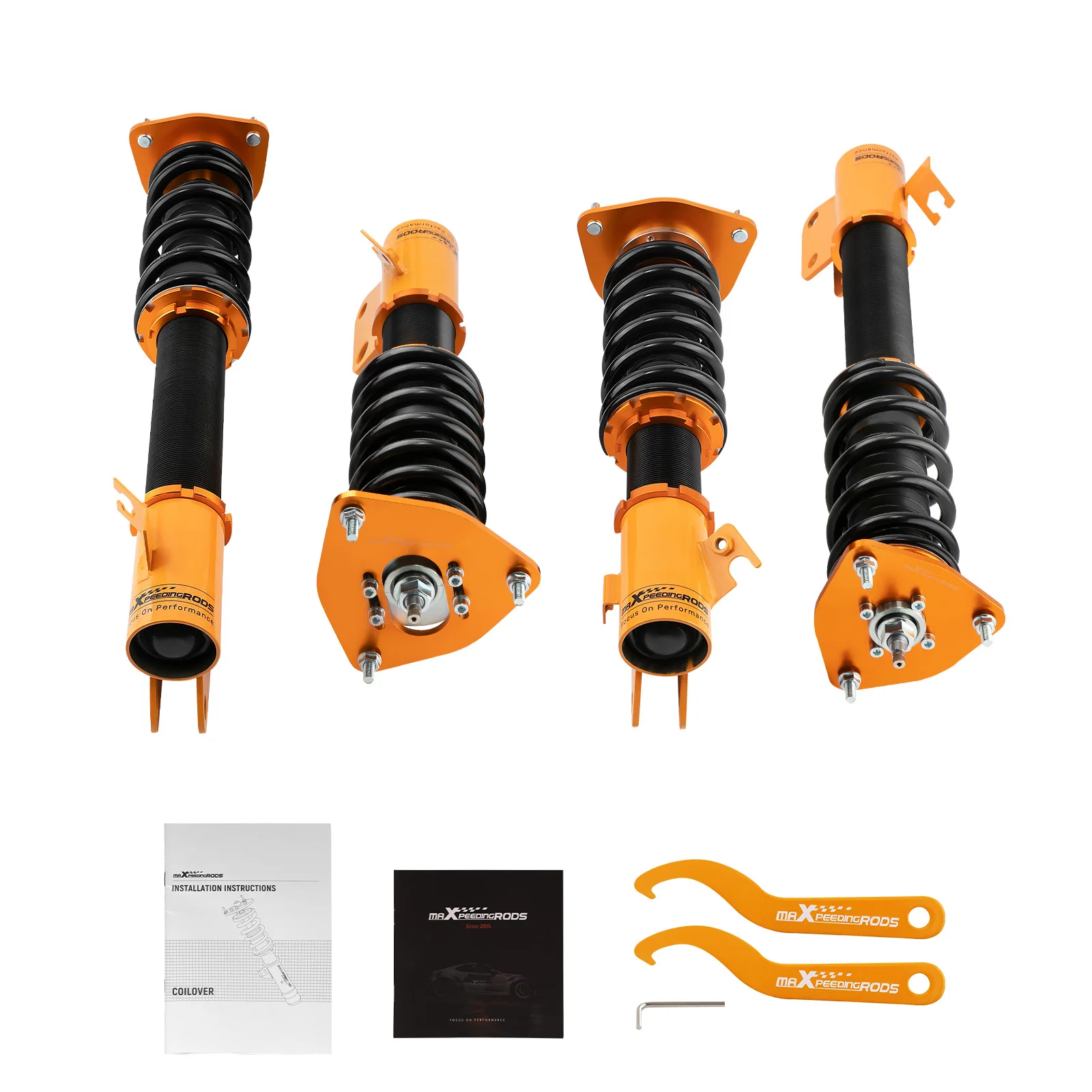 24 Damping Levels Coilover Suspension For Subaru Impreza WRX STI GDB GDA 02-07 For Saab 9-2X 2005-2007 GGA GGE coilover spring