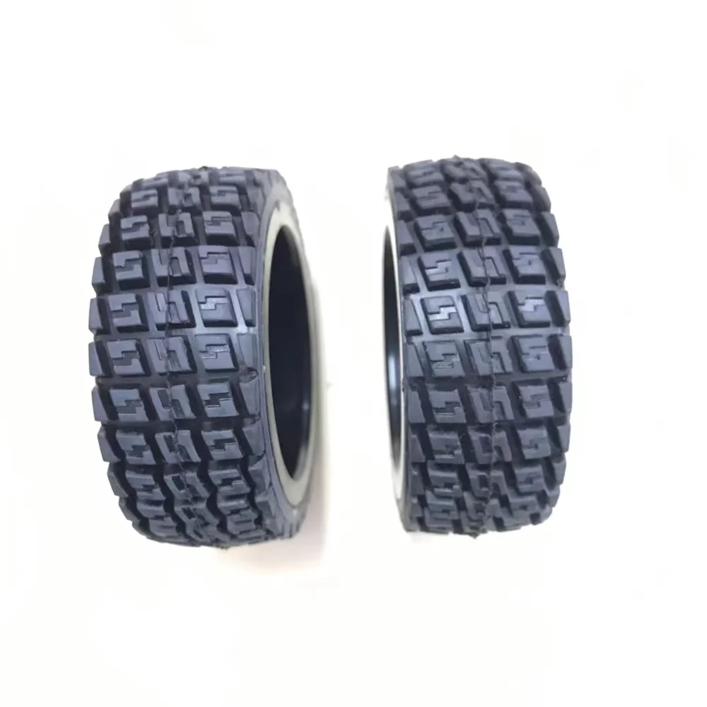 HYPER GO 14301/14302 1/14 Scale RC Car Accessories Parts 1415A1 On-road Wheels & Tires Set, Suitable for Hex 12mm