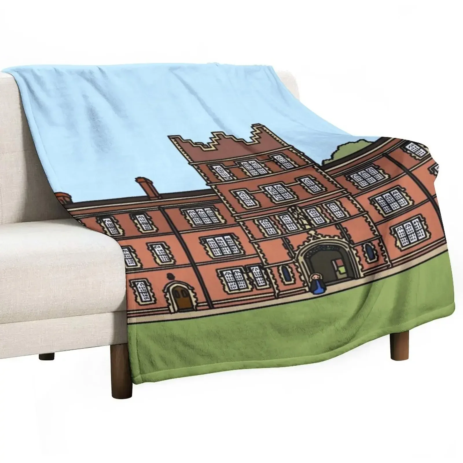 

Jesus College - Strugletown || Cambridge struggles Throw Blanket Sofa Quilt For Baby Giant Sofa Thermal Blankets