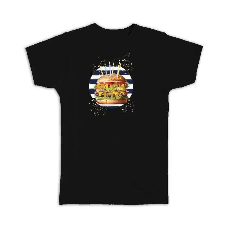 

Футболка Burger Candles Enjoy Life