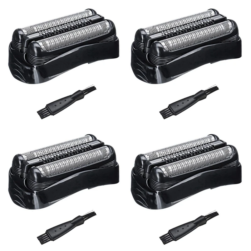 

4 шт. 21B сменная бритва, головка из фольги для Braun 3 серии 300S 301S 310S 320S 330S 340S Cruzer, Мужская электрическая бритва для бритья