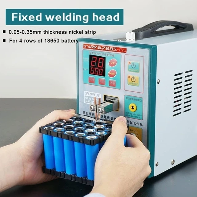 

SUNKKO 788S-PRO Battery Spot Welder Machine Automatic Pulse 18650 Battery Welding Machine With 70B Spot Welding Pen