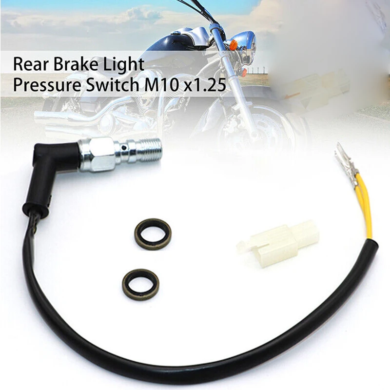 

Fits For Yamaha YZ125 YZ 250F 426F 450F M10x1.25 Pitch Brake Light Switch Banjo Bolt Motorcycle Parts