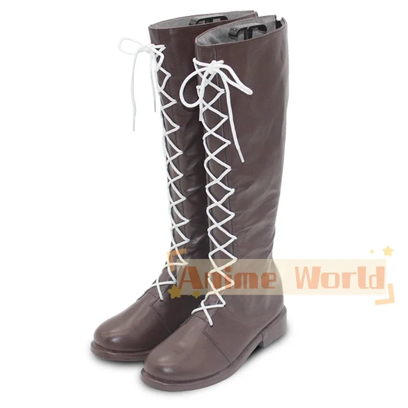 Frieren: Beyond Journey's End Sousou no Frieren Stark 신발 코스프레 부츠 할로윈 카니발 부츠 맞춤 제작