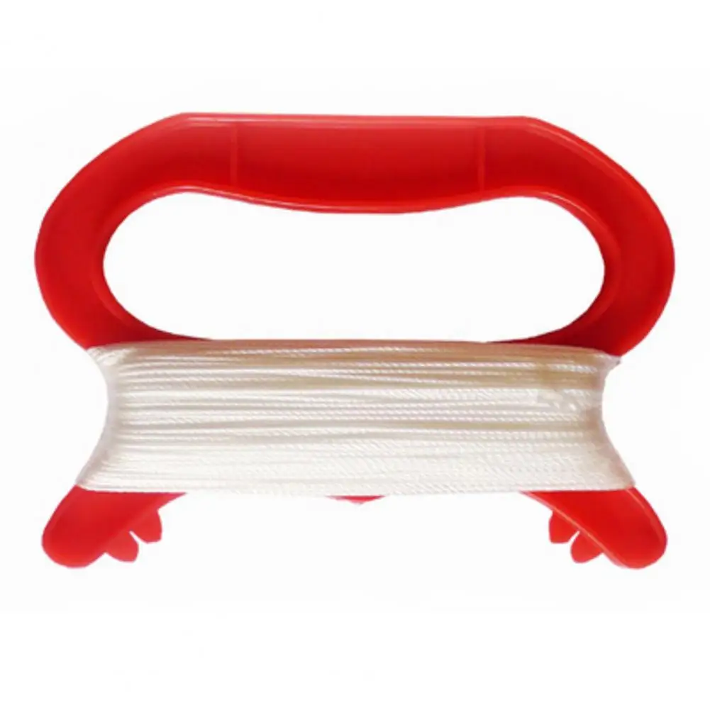 30/50/100m en forma de D línea de cometa enrollador de cuerda en forma de D multifunción niños diversión al aire libre accesorios enrolladores de cometas