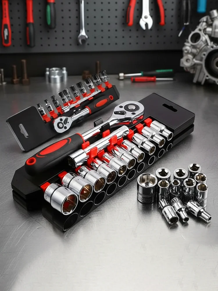 AliExpress Galacok New Upgrade Wrench Socket Set Short Socket Ratchet Hand Tools for Car Boat Motorcycle Bicycle Auto Repairing Hardware Tool Kit