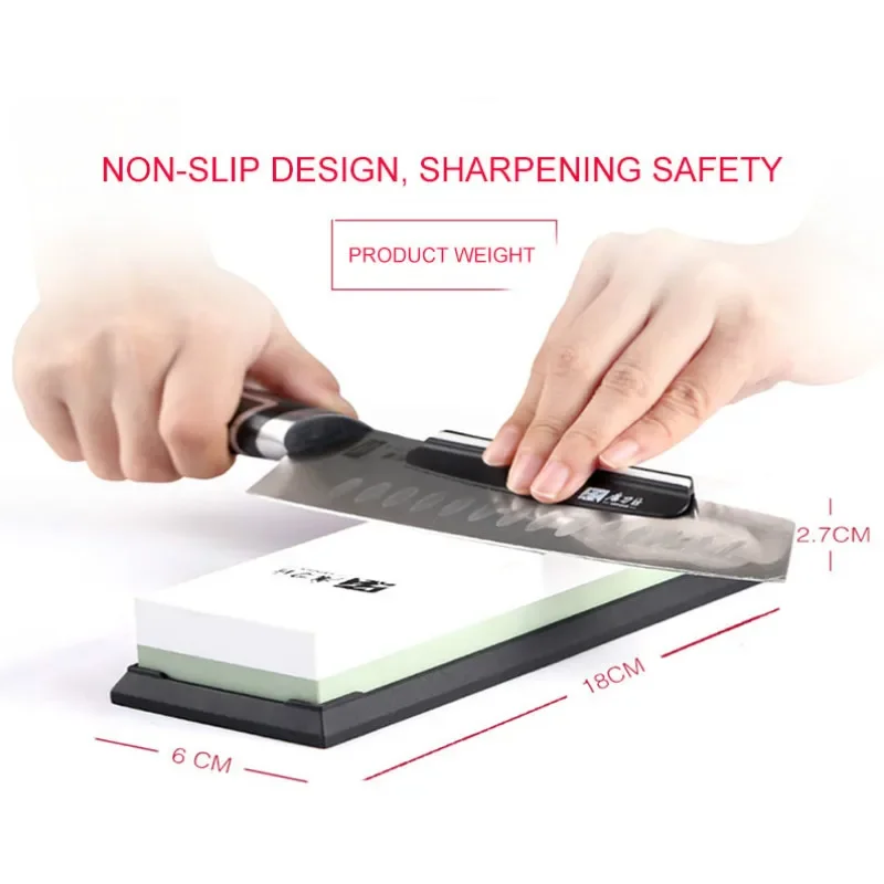 TAIDEA  Corundum Whetstone Knife Sharpening Stone Double Two-Sided Knife Waterstone Sharpener