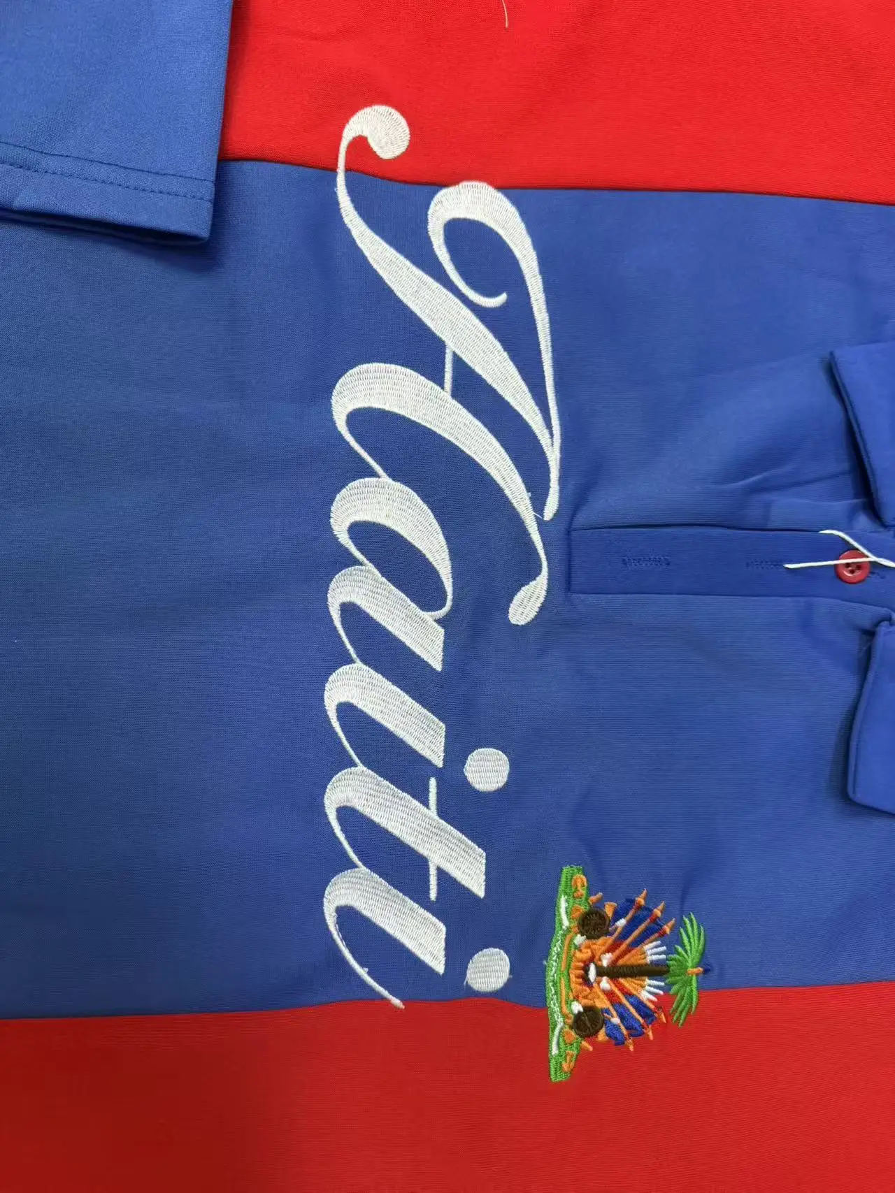 Vintage Red Blue Short Sleeve Polo Tops Men's Streetwear Casual Lapel T Shirt Shirt Quality ChecK Trendy Daily Casual Tees Y2k