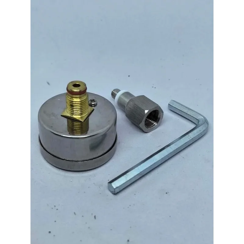 Hollow Out Pressure Gauge Set, Suitable for E61 Coffee Machine Boiling Head Pressure Gauge