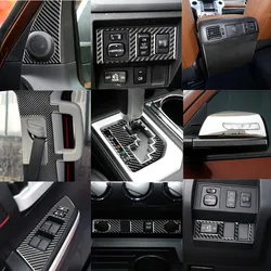 Car Interior Decoration Carbon Fiber Sticker For TOYOTA TUNDRA 2014 2015 2016 2017 2018 Styling Accessories