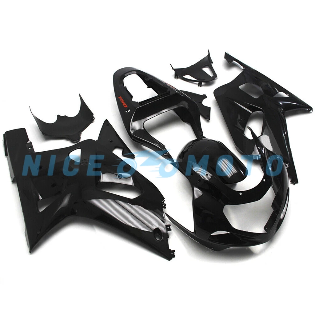 Black ZXMT Body Housing For GSXR600 2001 2002 2003 gsxr750 gsxr 600 K1 01 02 03 Motorcycle Fairing kit