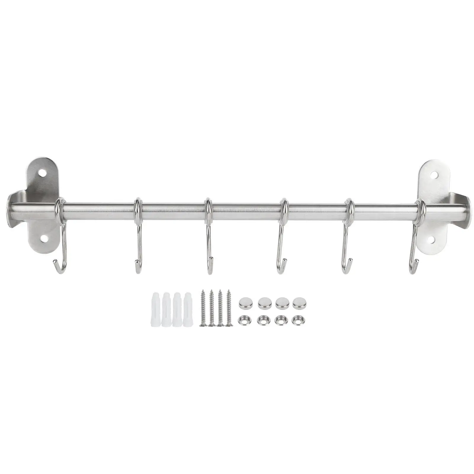 

Wall-Mounted Pot Lid Rack & Utensil Hanger - Kitchen Storage Shelves & Accessories