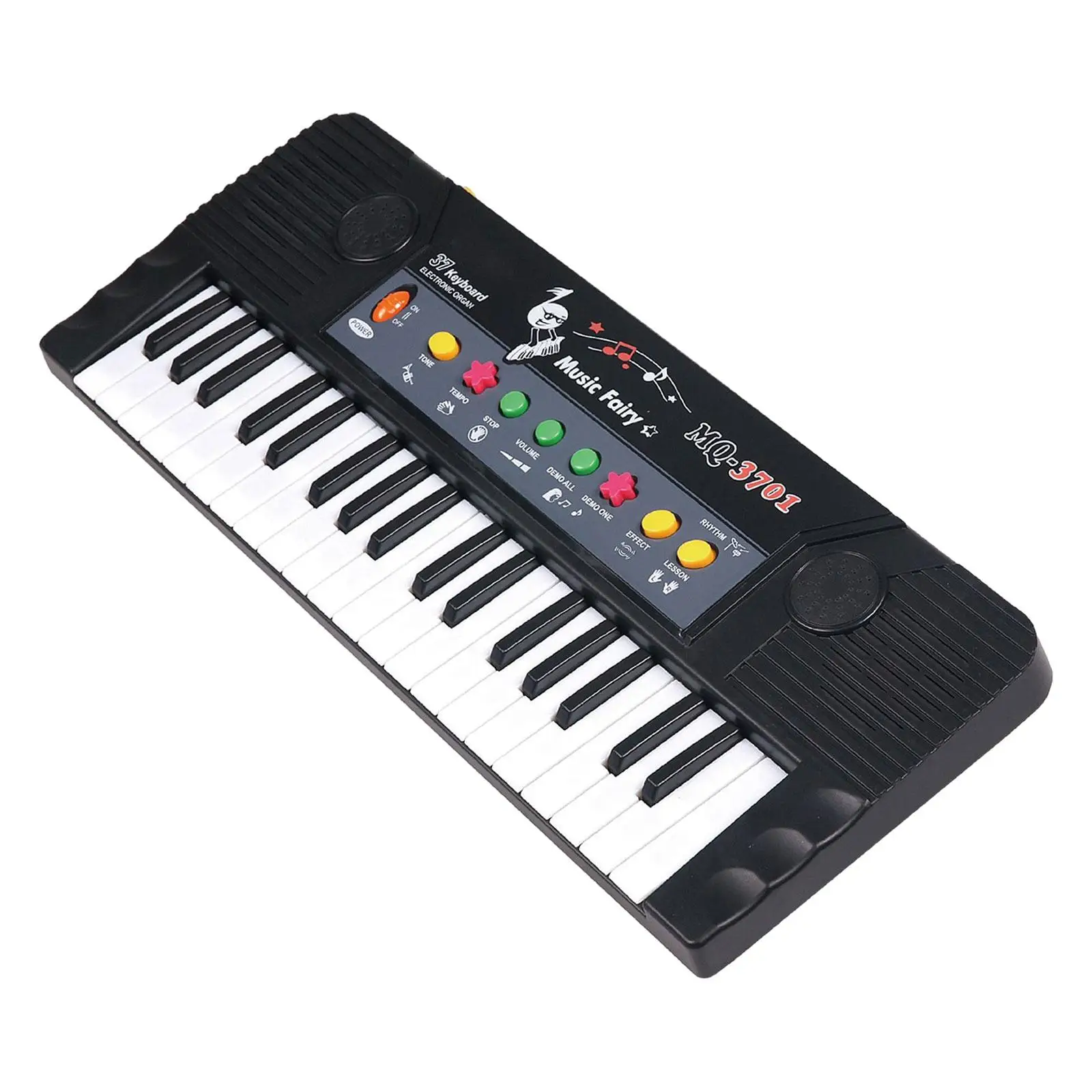 Teclado de Piano electrónico Digital para niños, instrumento de juguete con micrófono, 37 teclas, para enseñar en interiores