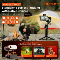 Hohem M7 M6 iSteady M7 M6 Gimbal Stabilizer for iPhone Android,tripod phone stand 3-Axis Gimbal, AI Tracking with Fill Light