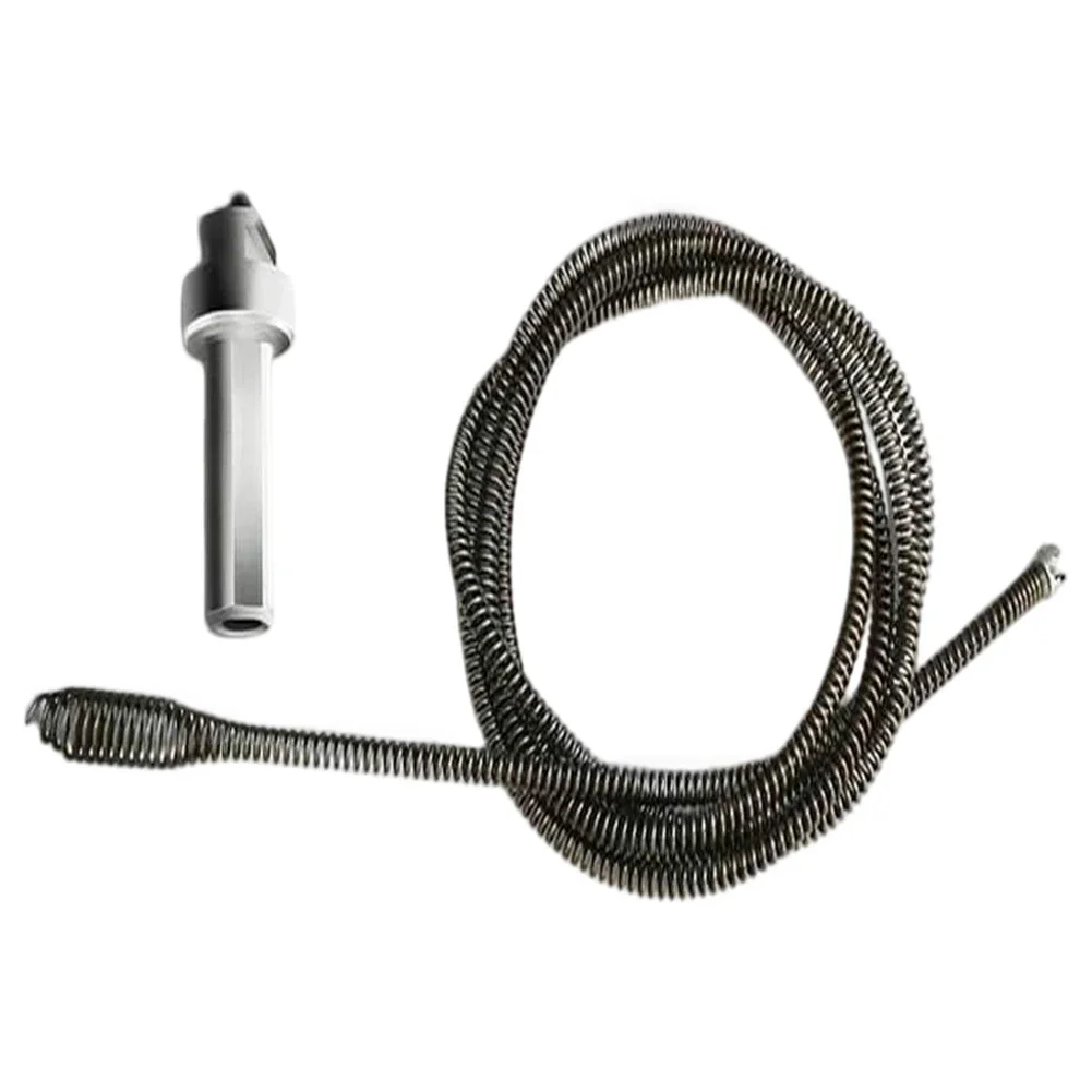 1pc 1/2/4/5m Electric Drain Dredging Spring Flexible Clog Remover For Kitchen Bathroom Sinks Household Plumbing Systems