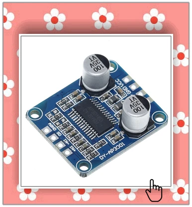 TZT 1/3PCS Digitalverstärkerplatine mit Lautstärkepotentiometer 5Wx2 Stereo M70 PAM8406 – Detail 3