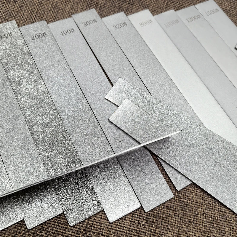 Baseless Professioneller Diamant-Schleifstein, Körnung 150–3000 # Schleifstein Messer Schärfwerkzeug DIY Holzbearbeitung Zubehör Küche