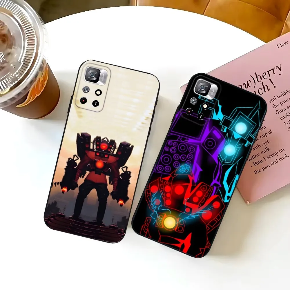 

Skibidi Toilet TV Man Phone Case For Samsung S25,S24,S23,S22,S21,FE,S30,S20,S10,Plus,Ultra,Lite 5G Silicone Cover
