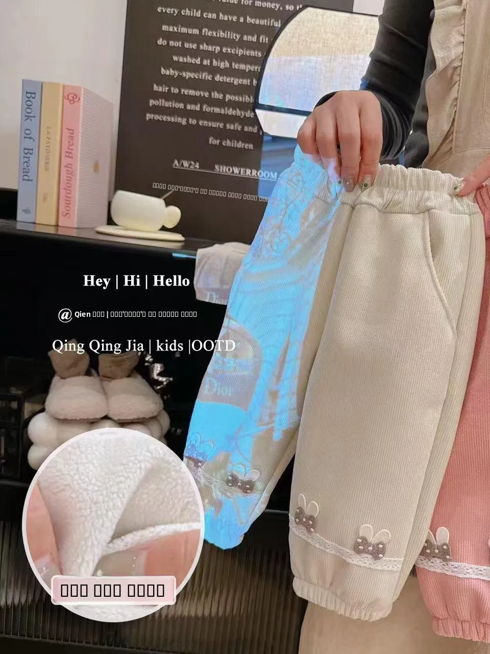 

Детские вельветовые спортивные брюки на флисовой подкладке для осени и зимы, повседневные длинные брюки для детей среднего и старшего возраста, модный спортивный костюм