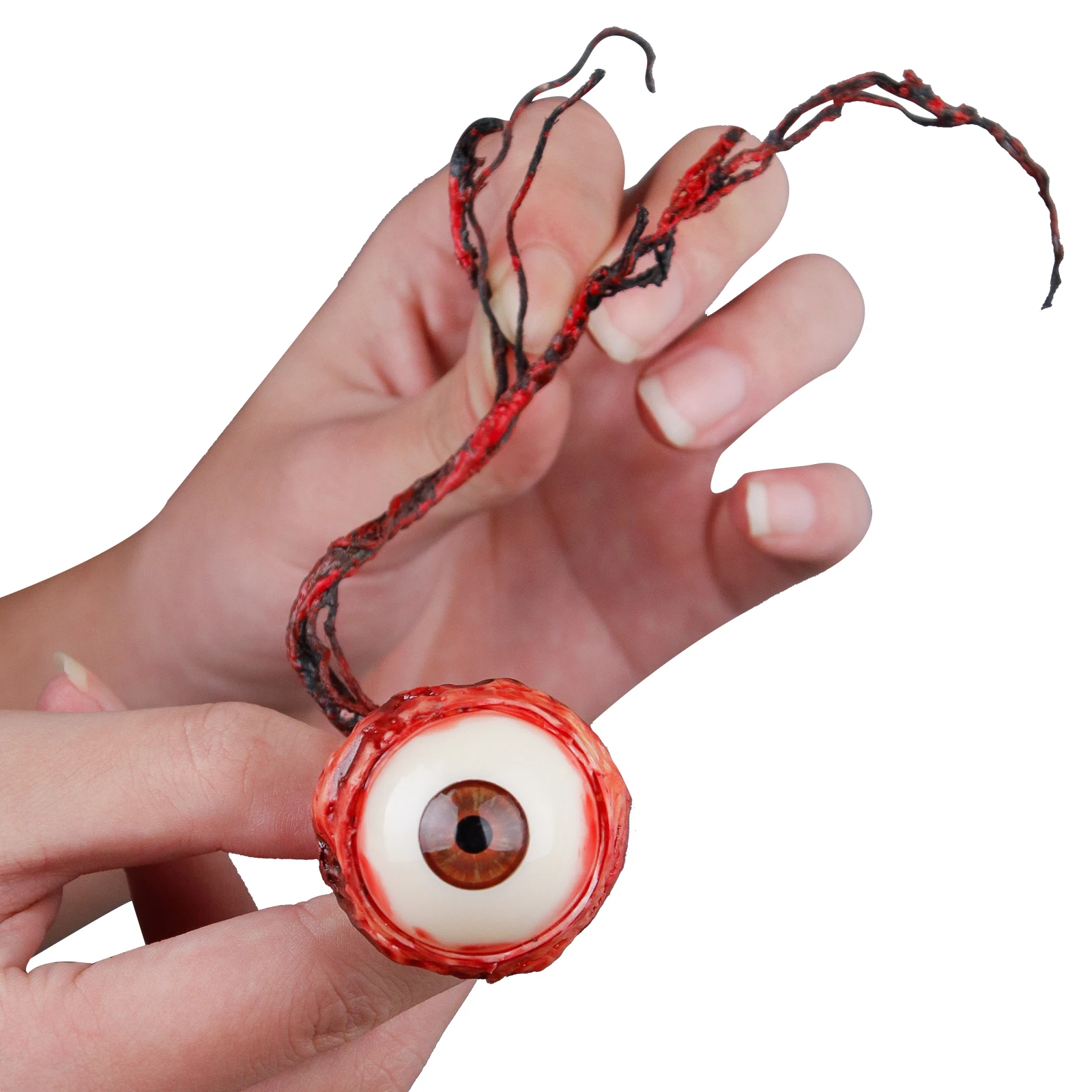 

2022 Horror Decor Unique and Realistic Artificial Eyeball Ornament Party Props Scary Halloween Decoration