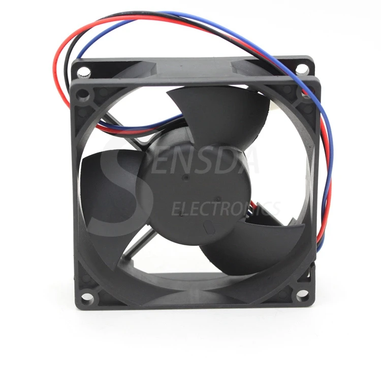 for delta EFB0812EH -F00 FOO 8025 8CM 80MM DC 12V 0.42A 3-pin computer cpu case Server Inverter Cooling fans