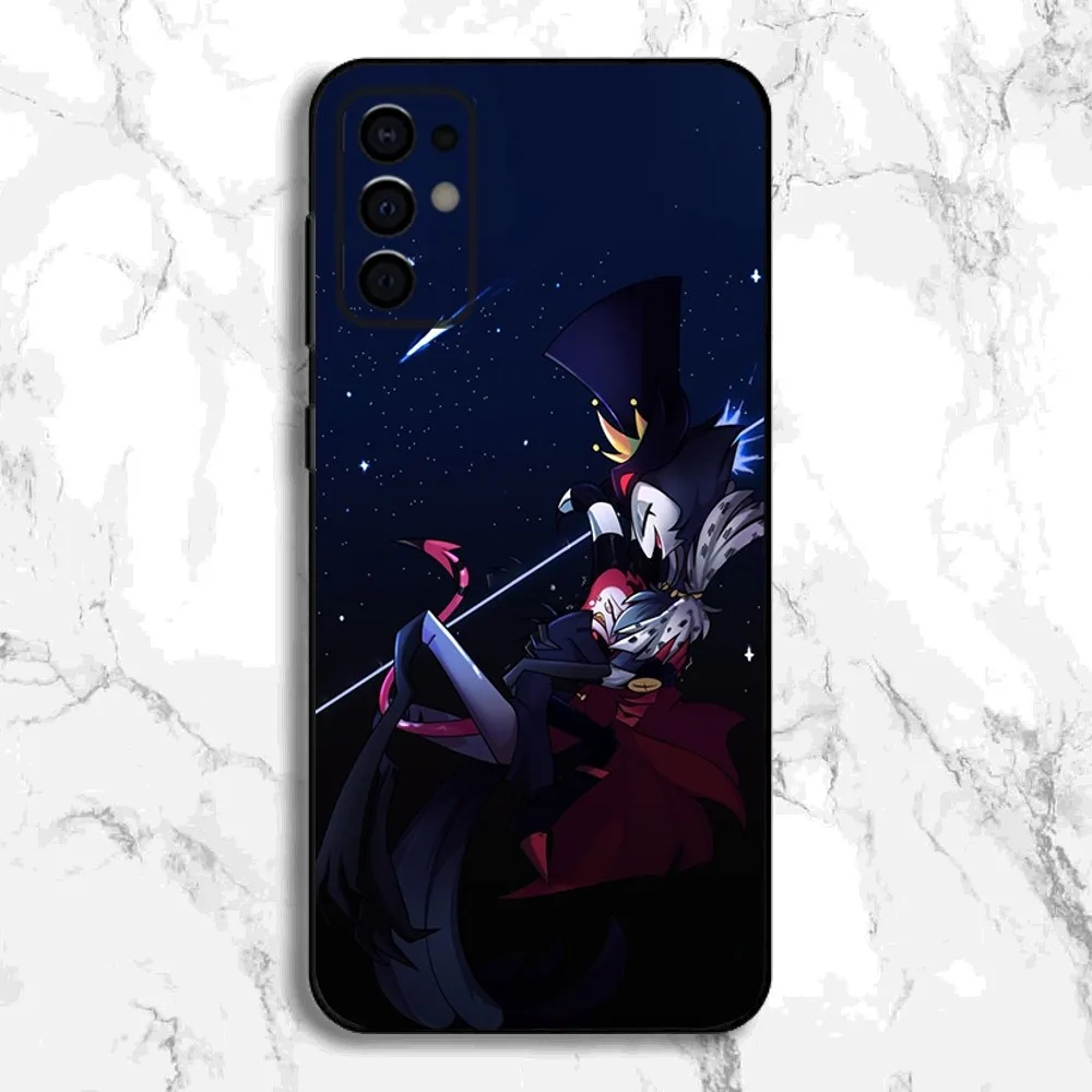 H-Helluva Boss Phone Case For Samsung S24,S21,S22,S23,S30,Ultra,S20,Plus,Fe,Lite,Note,10,9,5G Black Soft Cover