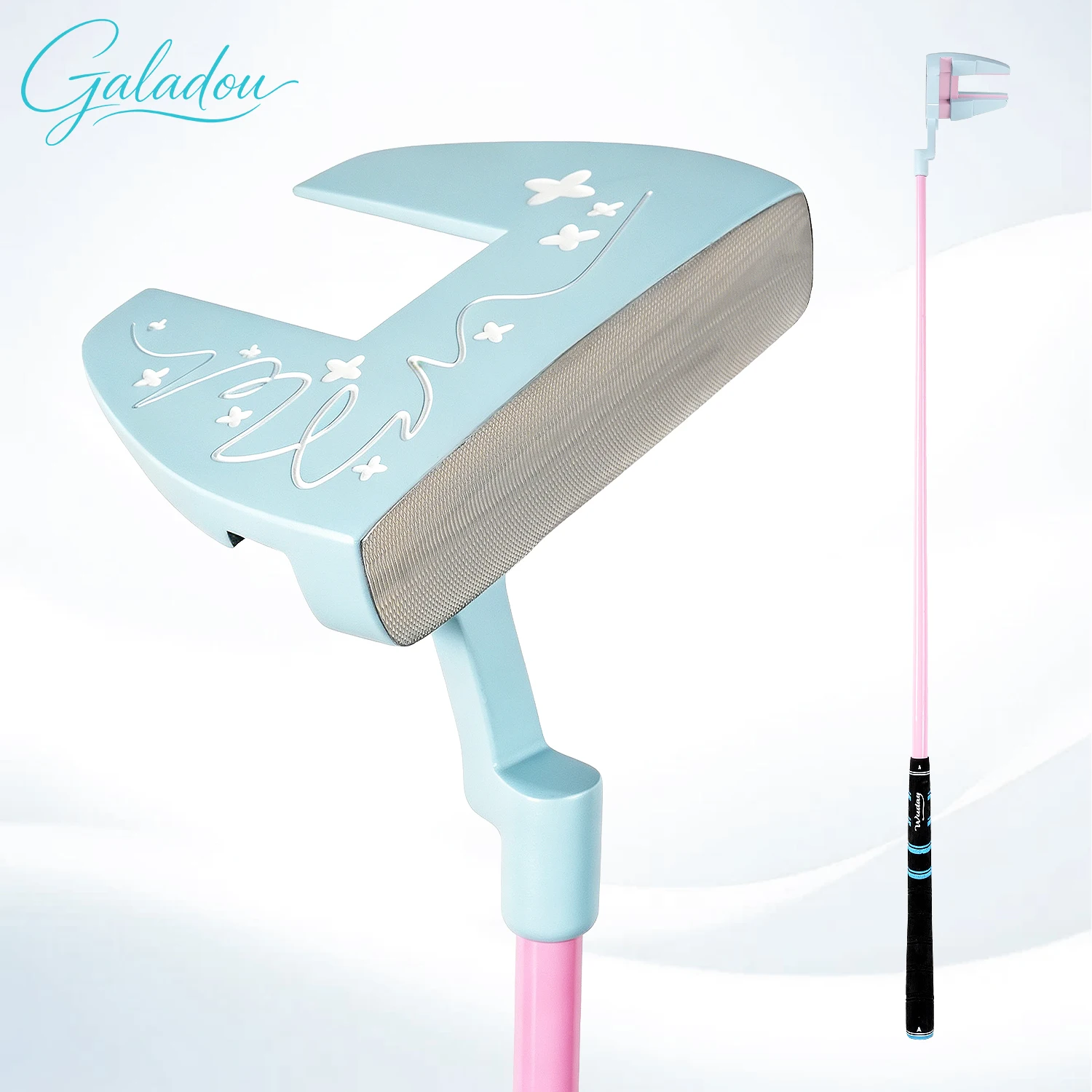 파란색과 분홍색 골프 퍼터, 파란색 퍼터 커버 포함, - Golf Equipment Gifts 리뷰 및 가격