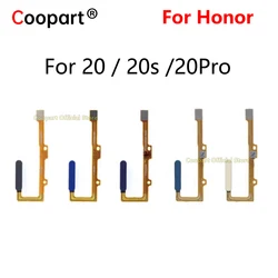 For Huawei Honor 20 20S 20Pro Fingerprint Scannor Sensor Power Button Flex Cable Smartphone Repair Parts