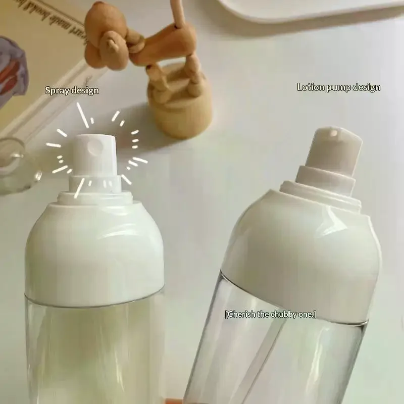Plastic Cream Shampoo Pump Bottle Portable Refillable Lotion /Spray Bottle Container Essential Oil Travel Tools Empty Cosmetic