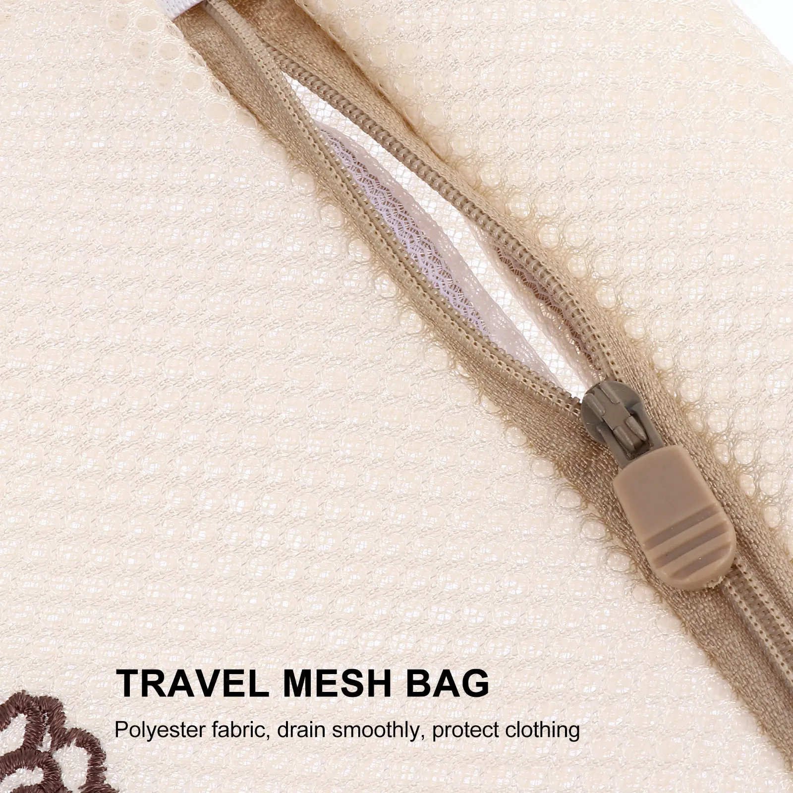 

5pcs Laundry Bags 18x22cm Polyester Fabric Protective Wash Bag Sock Washing Underwear Home Use Storage Mesh Bag