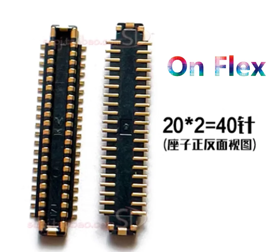 40Pin LCD Display Screen FPC Connector On Motherboard Flex Cable For Huawei Mate 30/Mate 40 Pro+/Mate40 RS/Lite/P40/P40Pro