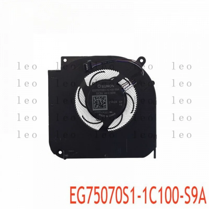 

PP Laptop CPU Cooling Fan EG75070S1-1C100-S9A DC5V 2.50W THER7GK5M6-1411 GK5MP6O