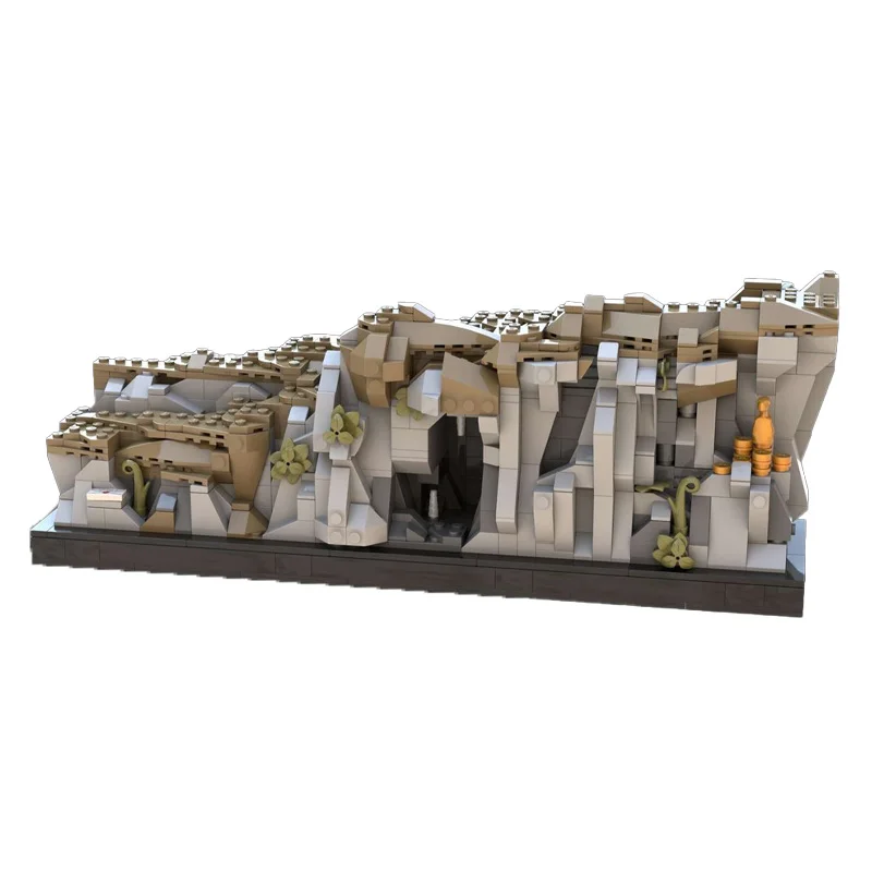 

850 PCS Famous Movie Scene Cliff Modular Building Blocks Model Educational DIY Assembly Toys Suit For Boys Adult Birthday Gifts