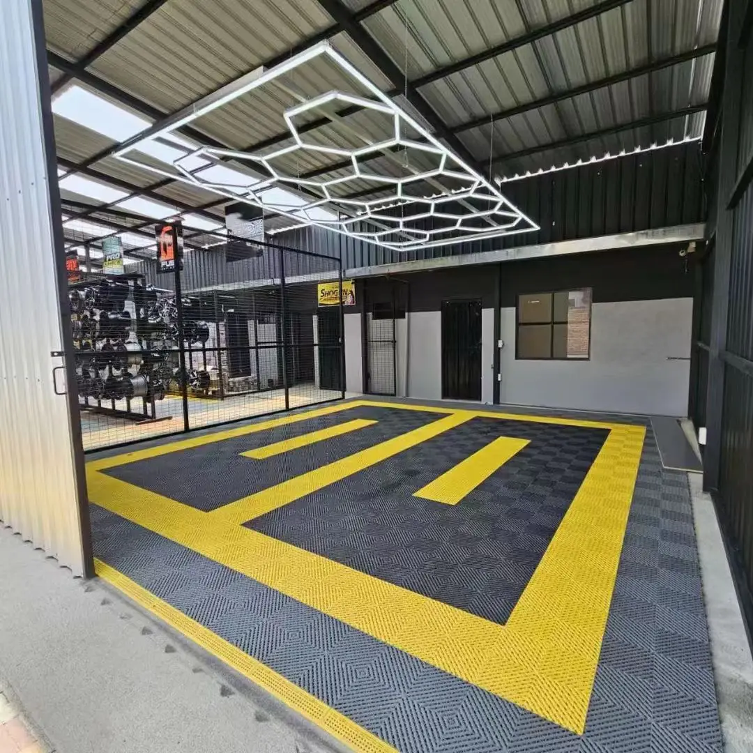 Factory Outlet Garage Flooring Interlocking Floor Tiles Pvc Tiles Interlocking Plastic Floor Tile
