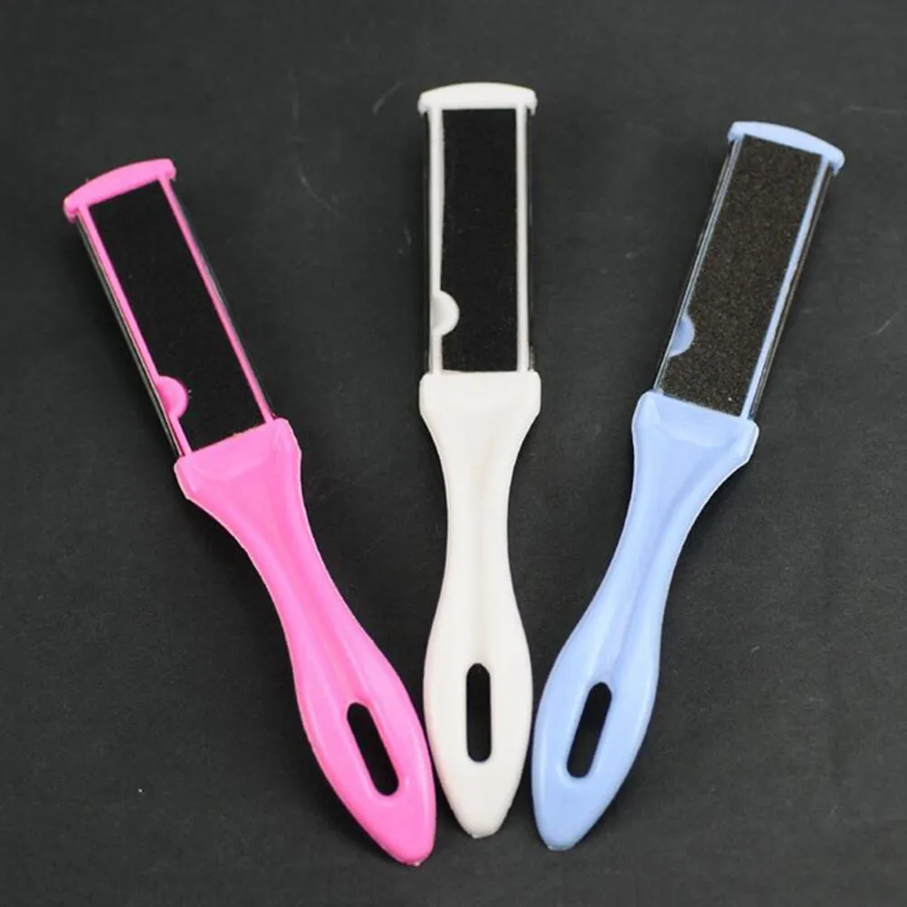 

Премиальная двусторонняя металлическая пилка-пемза для эффективного отшелушивания кожи стоп, удаления мозолей, инструмент для педикюра для дома и путешествий