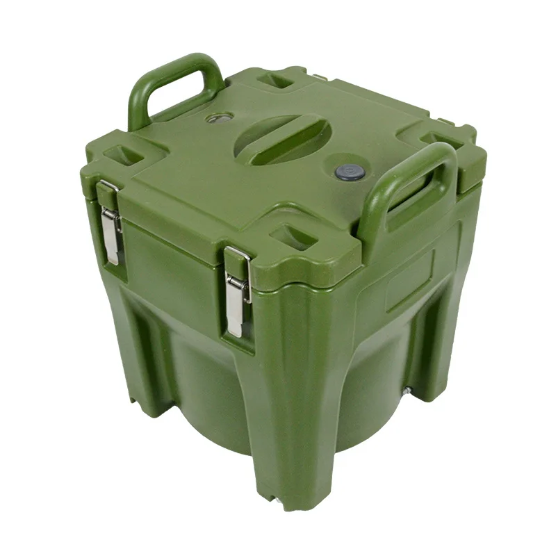 30-Liter Soup Bucket With Wheels, Rice Bucket, Beverage Bucket, Hotel School Catering Bucket
