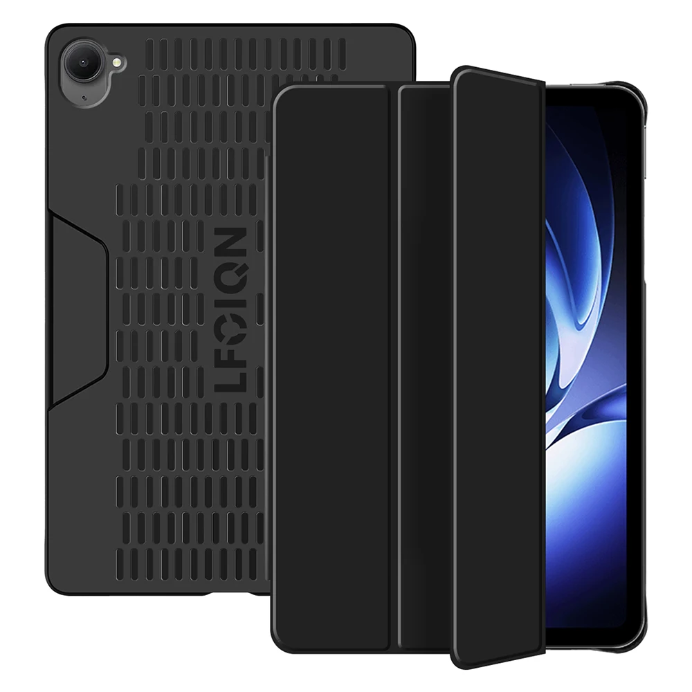 For Xiaomi Pad Mini / Redmi K Pad Tablet Case Trifold Stand Leather + PC Hollow Back Cover Auto Wake / Sleep