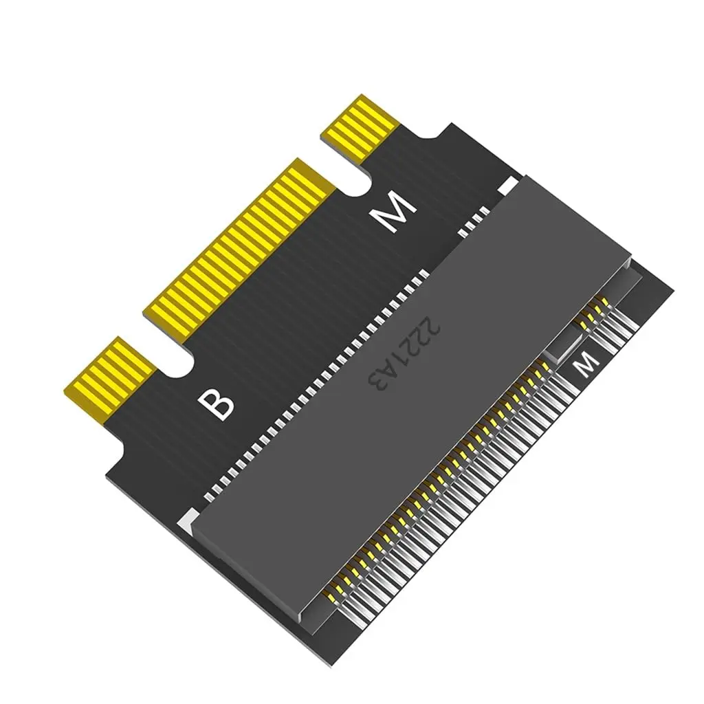 

Адаптер-удлинитель M.2 NVME M-Key B+M 2230-2242 SATA-Bus SSD, совместимый с ThinkPad X270 X280 T470 T480 L480 T580
