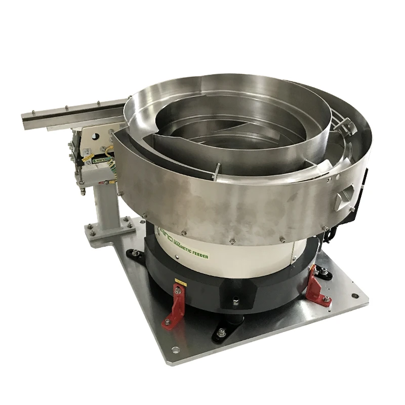 Customized stainless steel 304 durable small vibratory bowl feeder for plastic parts