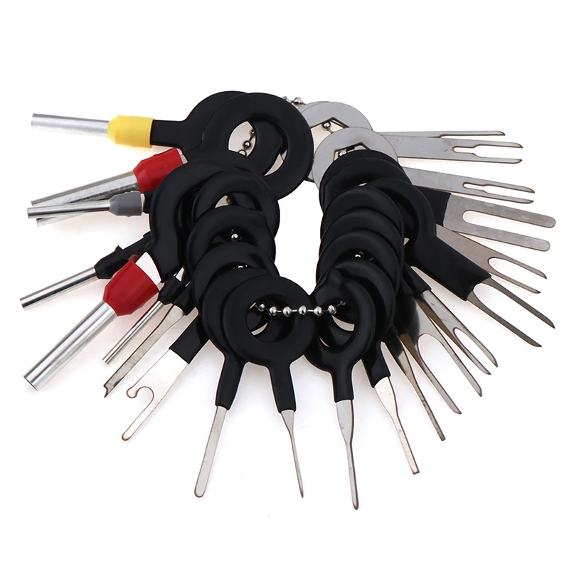 Car Wire Terminal Remoção Ferramenta, Fiação Conector, Pin Extractor, 21Pcs