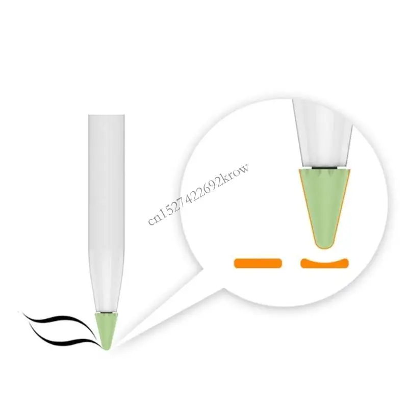 Étui en silicone rechange R9CB pour crayon 1ère 2e génération, stylet à écran stylet couverture