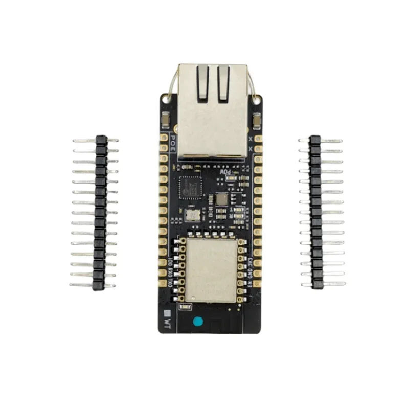 ESP32-C3 Development Board POE Module WT32-ETH01-EVO Embedded Serial Port to Ethernet WIFI Bluetooth Gateway POE Power Supply