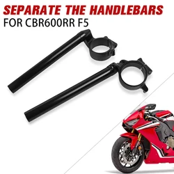 48mm Fork Tube Clip-On Handlebars CBR600RR Adjustable Clipon Clip Ons Handle Bars For Honda CBR 600 RR 600RR 2003-2006 2005 2004