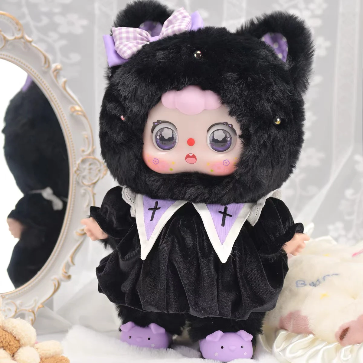 

Genuine 400% Doubao 2.0 Fantasy Paradise Series Big Baby Animal Vinyl Blind Box Cute Cartoon Decor Collectible Trendy Toys Gifts