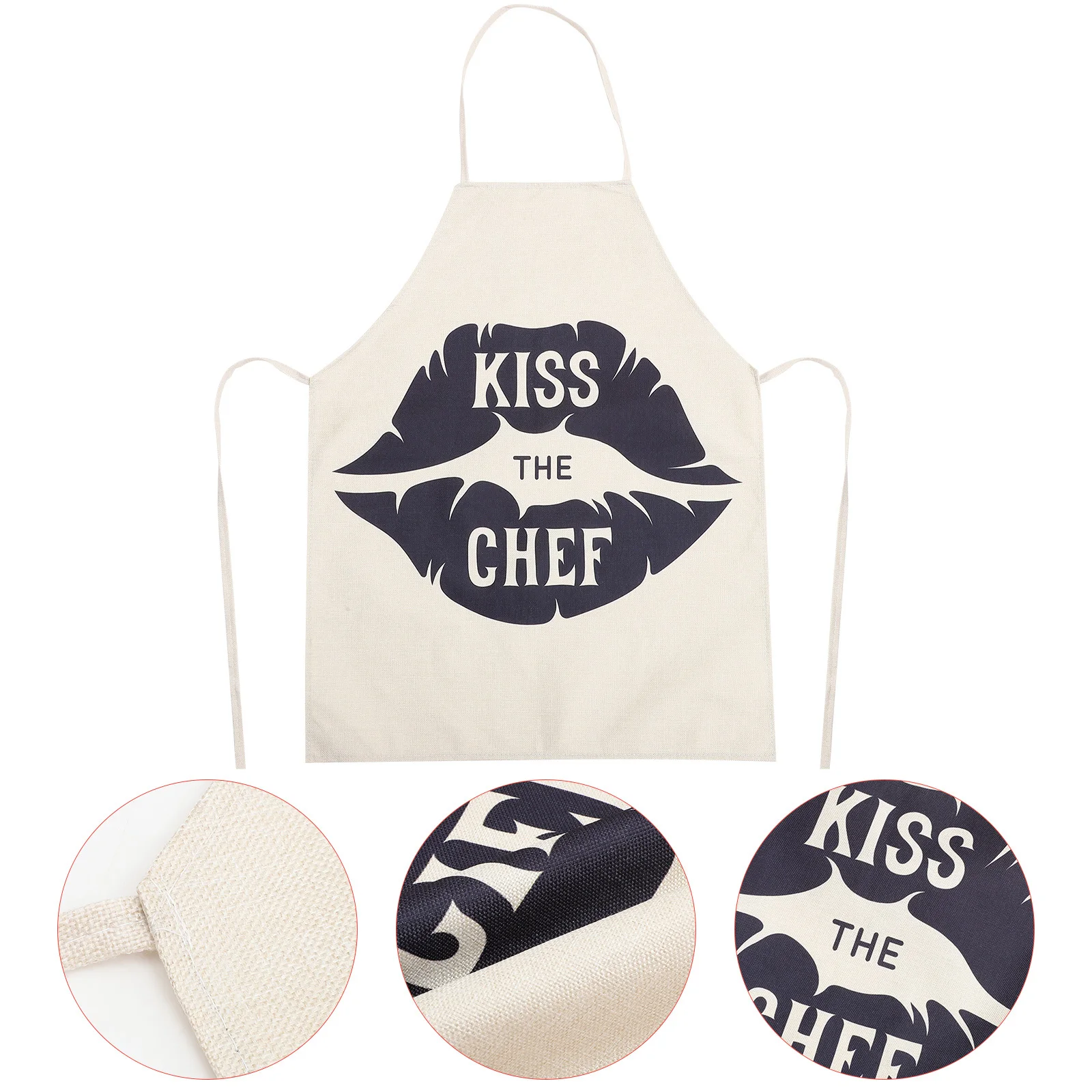 

Washable Multipurpose Cooking Apron Cute Pattern Kitchen Bbq Baking Grill Camping Apron Gift Husband Chef Supply