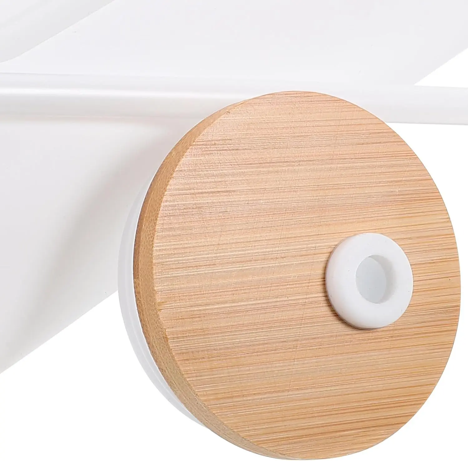 كوب زجاجي بغطاء من الخيزران، هدايا أمان غير معقودة لمحبي الشاي، كوب زجاجي من السيليكون مع القش